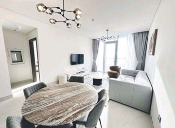 Living Room in 2 BHK Apartment at Hiranandani Estate, Ghodbunder Road – for Rent