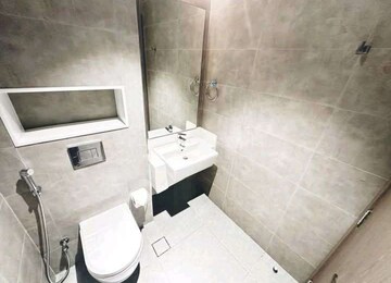 Bathroom in 2 BHK Apartment at Hiranandani Estate, Ghodbunder Road – for Rent