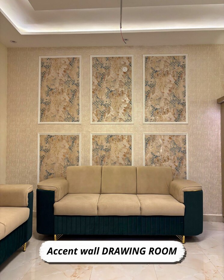 Living Room, ludhiana chandigarh hwy 3 Bedroom 125 Sq.Yd. Apartment In LudhianA Chandigarh Hwy Mohali 8661298