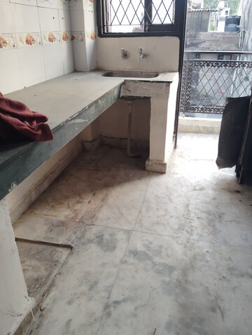 Kitchen in 1.5 BHK Builder Floor at Kalkaji – for Rent