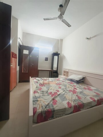Bedroom in 1 BHK Builder Floor at Paryavaran Complex – for Rent