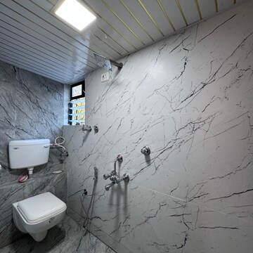 Bathroom in 2 BHK Apartment at Vasai West – for Sale
