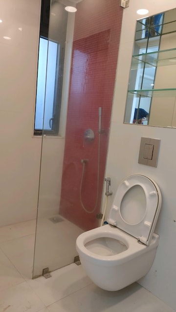 Bathroom in 4 BHK Apartment at Lodha Evoq, Wadala – for Rent