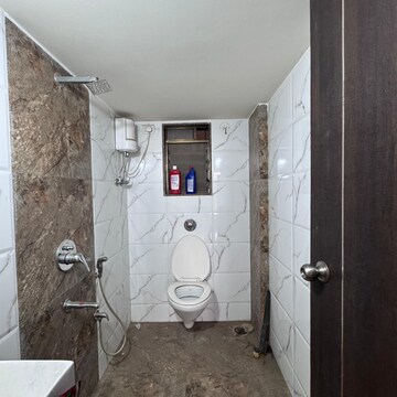 Bathroom in 2 BHK Apartment at Vasai West – for Sale