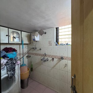 Bathroom in 2 BHK Apartment at Vasai West – for Sale