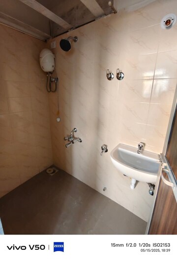 Bathroom in 1 BHK Apartment at Satellite Garden, Goregaon East – for Rent