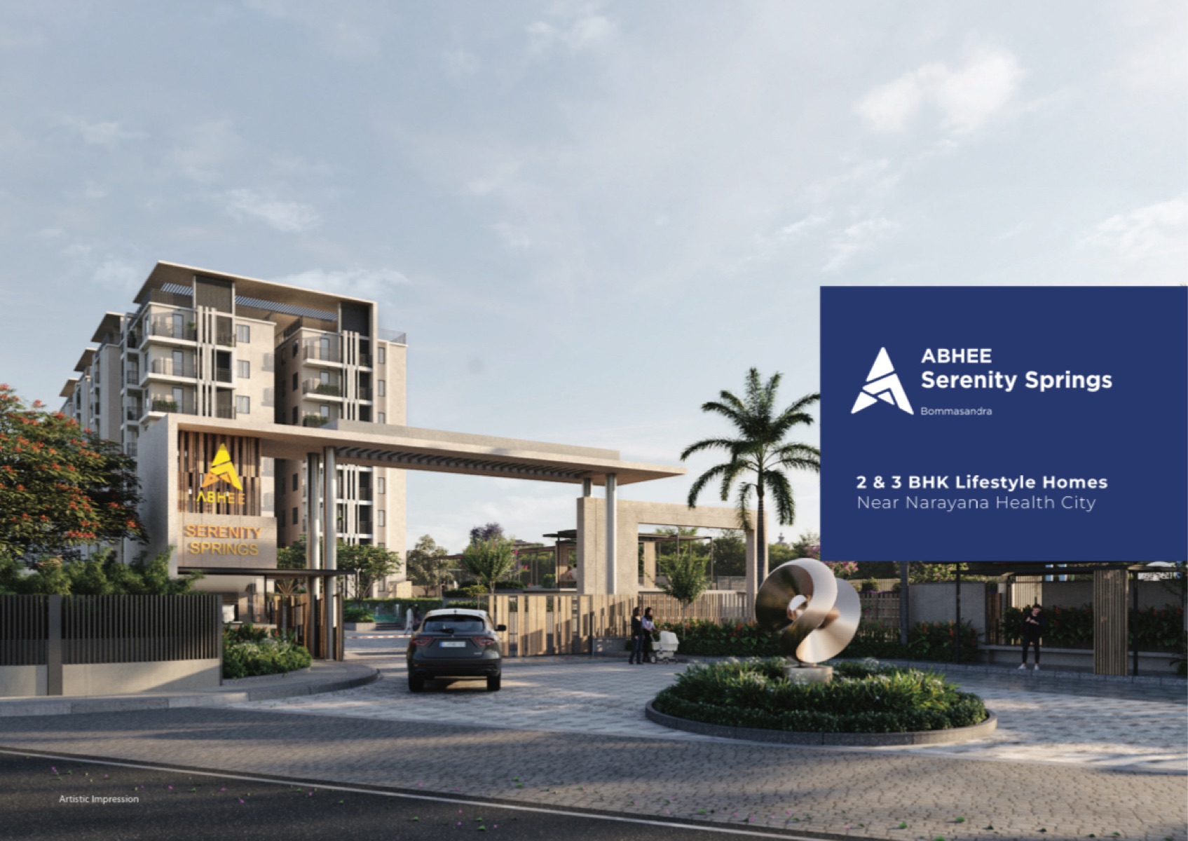 2 BHK Apartment For Sale in Abhee Serenity Springs