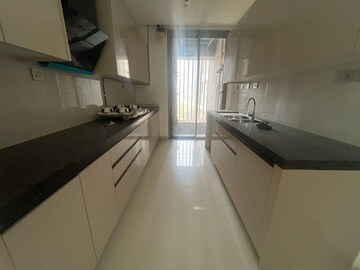 Kitchen in 4 BHK Apartment at Rustomjee Crown, Prabhadevi – for Rent