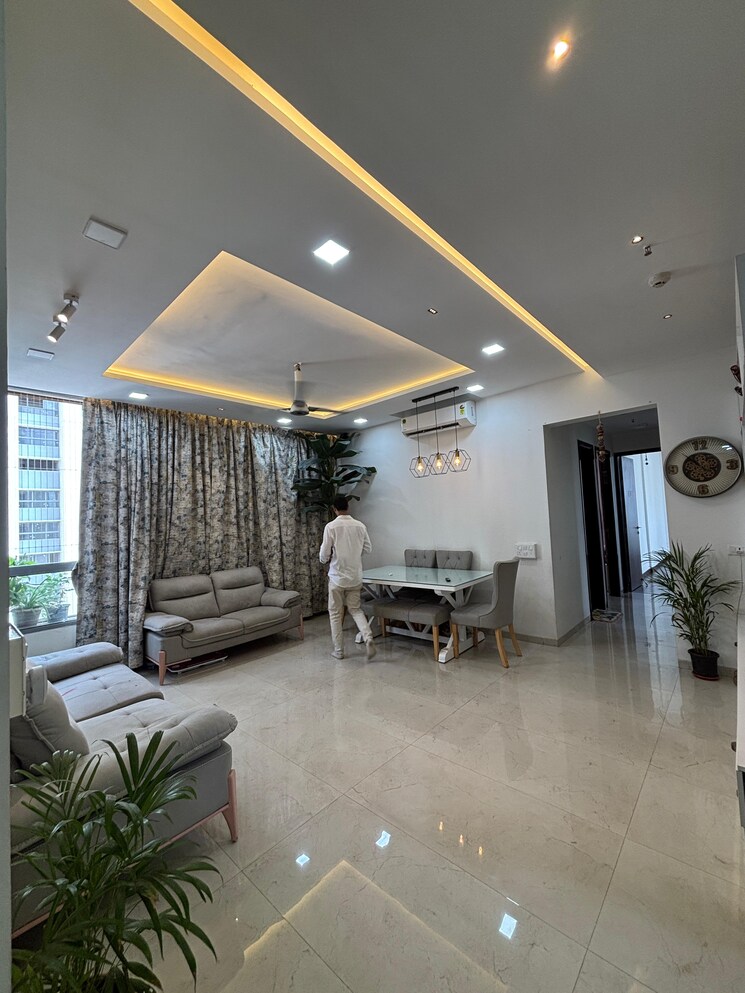 Living Room, runwal-garden-city 3 Bedroom 1172 Sq.Ft. Apartment In Balkum Pada Thane 8661644