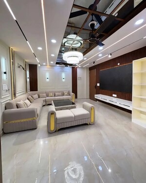 Living Room in 4 BHK Builder Floor at SA HOMES I, Uttam Nagar – for Sale