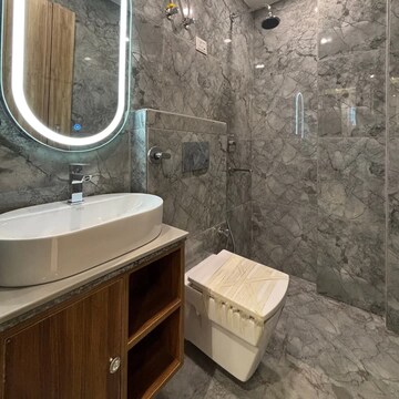 Bathroom in 3.5 BHK Builder Floor at BMD HOMES II, Uttam Nagar – for Sale
