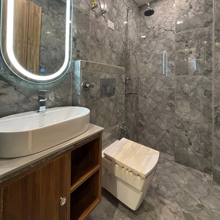Bathroom, bmd-homes-ii 3.5 Bedroom 900 Sq.Ft. Builder Floor In Uttam Nagar Delhi 8661690
