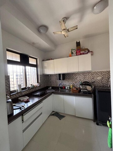 Kitchen in 1 BHK Apartment at Lalani Grandeur, Goregaon East – for Rent