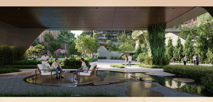 Garden, western-marina 4 Bedroom 6155 Sq.Ft. Apartment In Puppalaguda Hyderabad 8661928