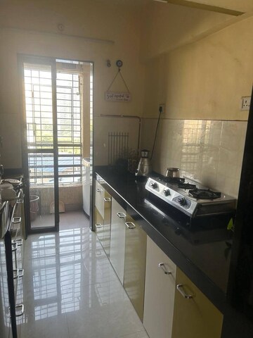 Kitchen in 1 BHK Apartment at Kaveri CHS Gawand Baug, Gawand Baug – for Rent