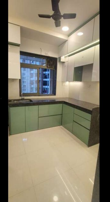 Kitchen in 2 BHK Apartment at Runwal Eirene, Balkum Pada – for Rent
