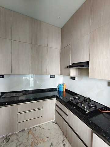 Kitchen in 3 BHK Apartment at Enpar Lotus 101 Worli Residences, Lower Parel – for Rent