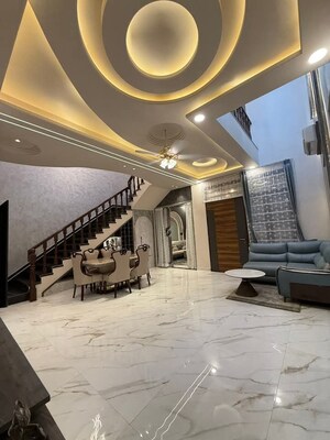 Staircase in 4 BHK Independent House at Chitrakoot – for Sale