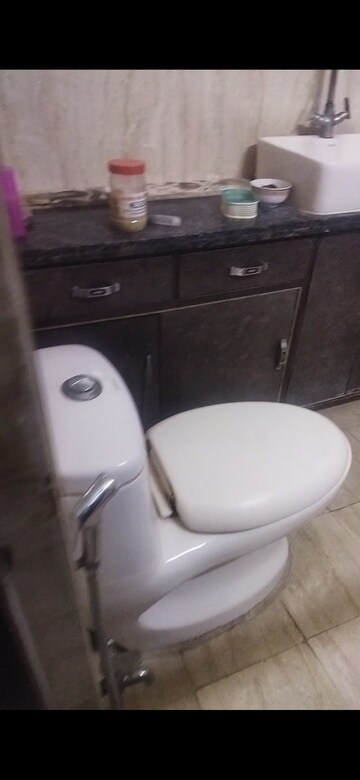 Bathroom in 3 BHK Builder Floor at Kalkaji – for Rent