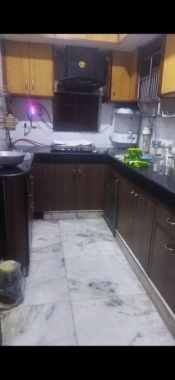 Kitchen in 3 BHK Builder Floor at Kalkaji – for Rent