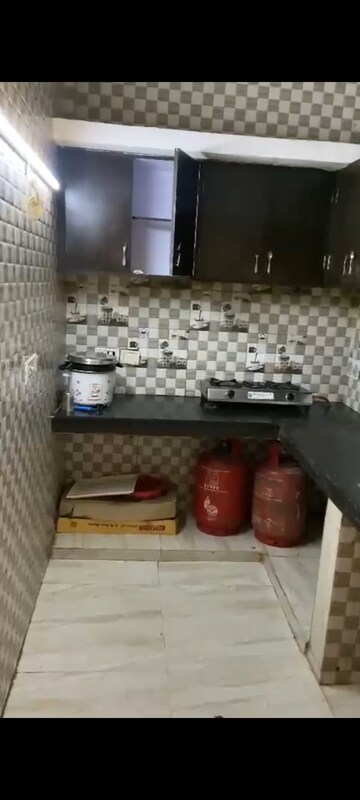 Kitchen in 2 BHK Builder Floor at Lajpat Nagar – for Rent