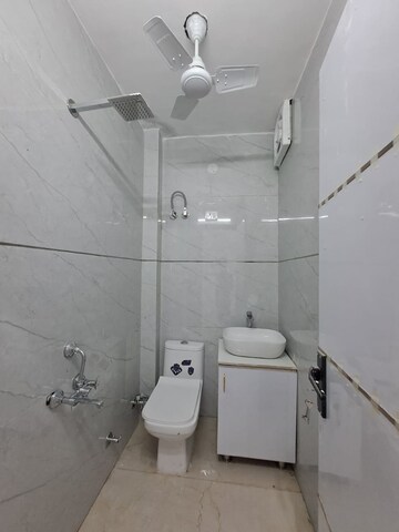 Bathroom in 2 BHK Builder Floor at Malviya Nagar – for Rent