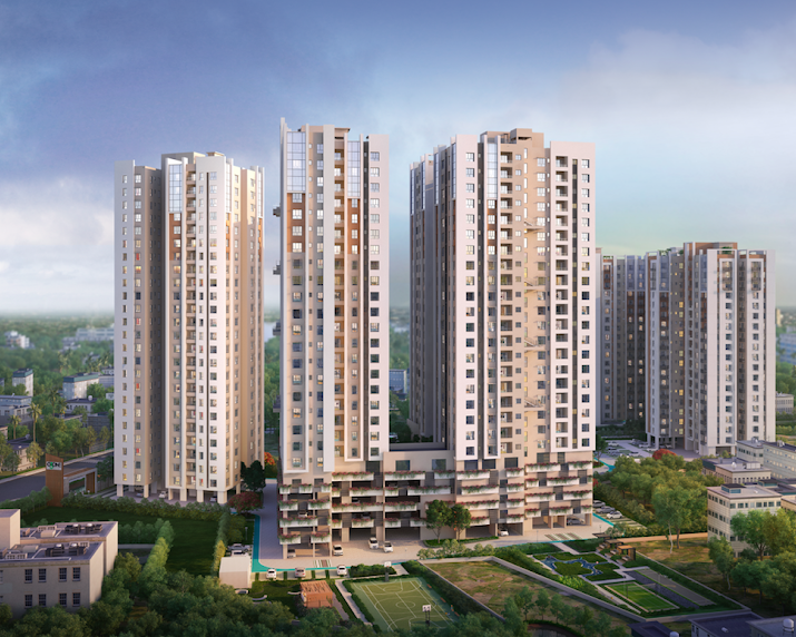 3 BHK 1343 Sq.Ft. Apartment in PS Srijan Ozone