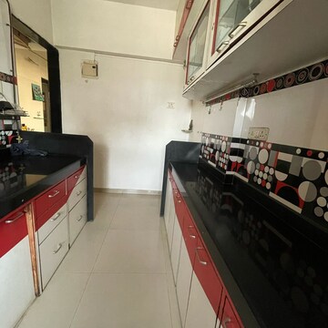 Kitchen in 2 BHK Apartment at Sankalp II, Riddhi Gardens – for Rent