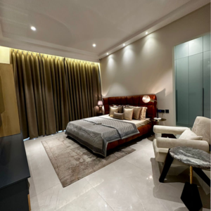 Bedroom in 3.5 BHK Apartment at The Ananta Aspire, High Ground – for Sale