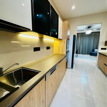 Kitchen in 3.5 BHK Apartment at The Ananta Aspire, High Ground – for Sale