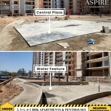 3.5 BHK Apartment – Exterior View View at The Ananta Aspire, High Ground - for Sale