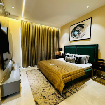 Bedroom in 3.5 BHK Apartment at The Ananta Aspire, High Ground – for Sale
