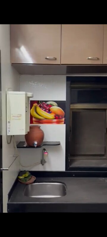 Kitchen in 2 BHK Apartment at Shivram Park, Bhandup West – for Rent