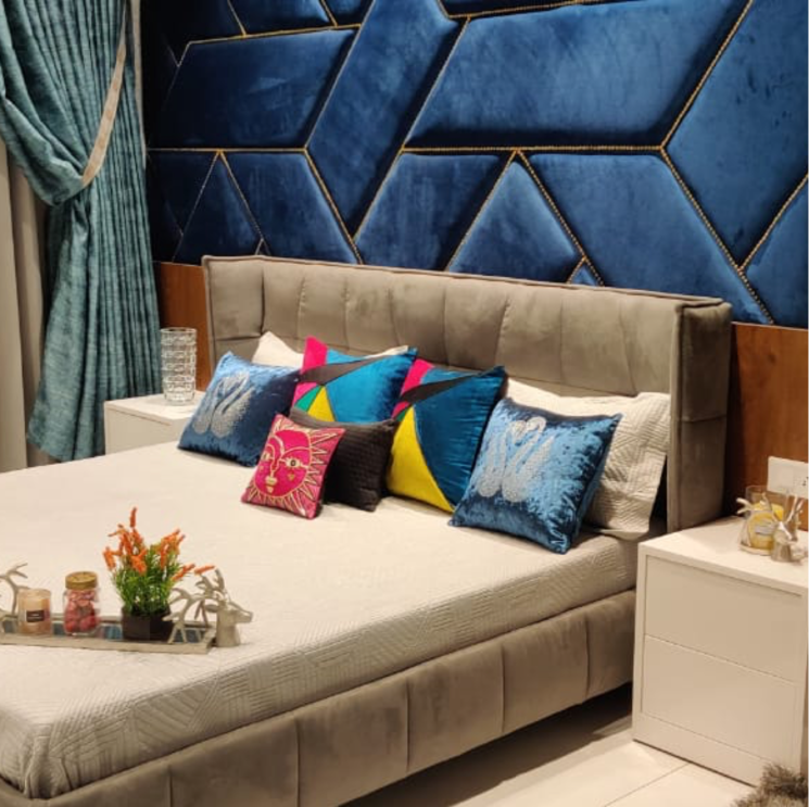 Bedroom, malwa-escon-primera 3 Bedroom 2250 Sq.Ft. Apartment In International Airport Road Zirakpur 8662158