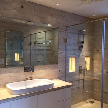 Building Lobby in 4 BHK Builder Floor at Panchsheel Park – for Rent