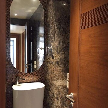 Bathroom in 4 BHK Builder Floor at Panchsheel Park – for Rent