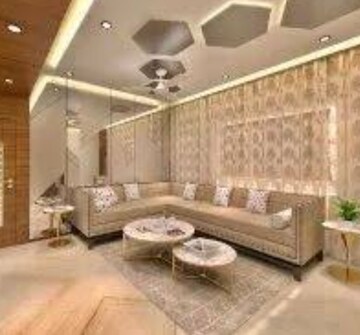 Living Room in 3 BHK Builder Floor at Saket – for Rent