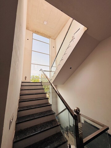 Staircase in 4 BHK Independent House at Vaishali Nagar – for Rent