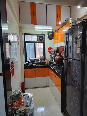 Kitchen in 1 BHK Apartment at Mahape – for Rent