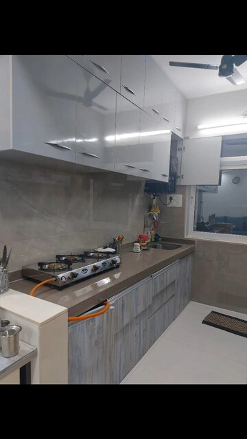 Kitchen in 2 BHK Apartment at Neelkanth Sunberry, Ghansoli – for Rent