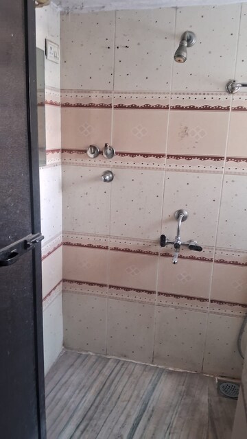 Bathroom in 1 BHK Apartment at Mukambika CHS, Ghansoli Sector 6 – for Rent