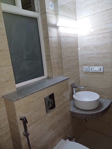 Bathroom in 2 BHK Builder Floor at Ace Palm Floors, Sector 89 – for Rent