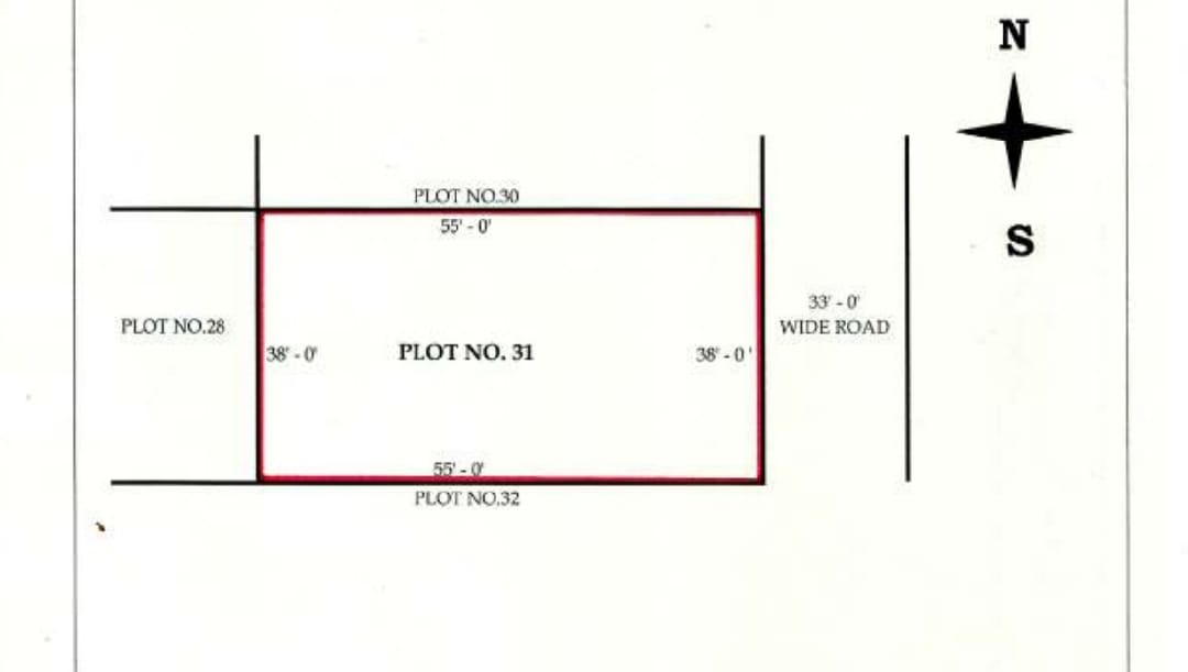 Plot For Sale in Fortune Butterfly City