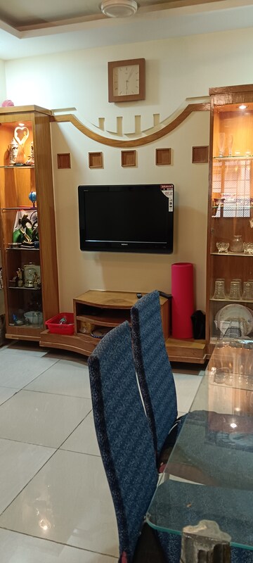 Living Room in 1 BHK Apartment at Kshitij CHS, Goregaon East – for Rent