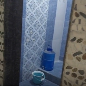 Bathroom in 2 BHK Builder Floor at Ganesh Krupa Chinchwad, Anand Nagar Chinchwad – for Rent