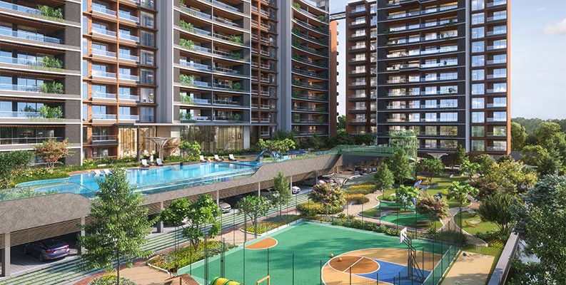 4 BHK + Pooja Room,Servant Room,Study Room,Extra Room 2700 Sq.Ft. Apartment in Pristine Kyra