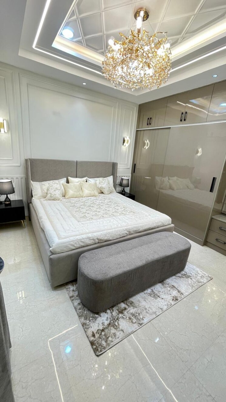 Bedroom, vip road 3.5 Bedroom 1500 Sq.Ft. Apartment In Vip Road Zirakpur 8662540