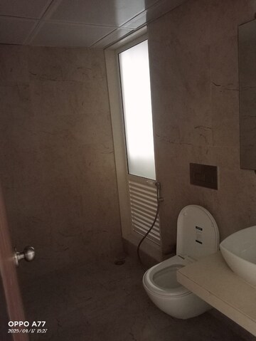 Bathroom in 1.5 BHK Apartment at Dosti West County, Balkum Pada – for Rent