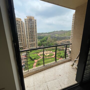 Balcony in 2 BHK Apartment at K Raheja Heights, Sankalp Colony – for Rent