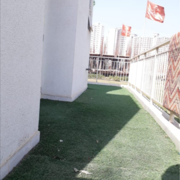 Balcony in 3 BHK Apartment at Adore Samriddhi, Sector 89 – for Rent